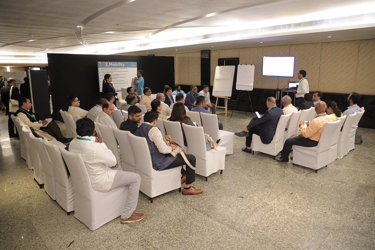 SmartCities_HUA's tweet image. During the Smart City CEOs conference, cities and experts conducted focus group discussions on how to leverage ICCCs across sectors of WASH, Mobility, Environment &amp;amp; Energy, eGov, Safety &amp;amp; Security, and Emergency Response.
#100ICCCs #LeveragingData #Technology #SmartCitiesMission