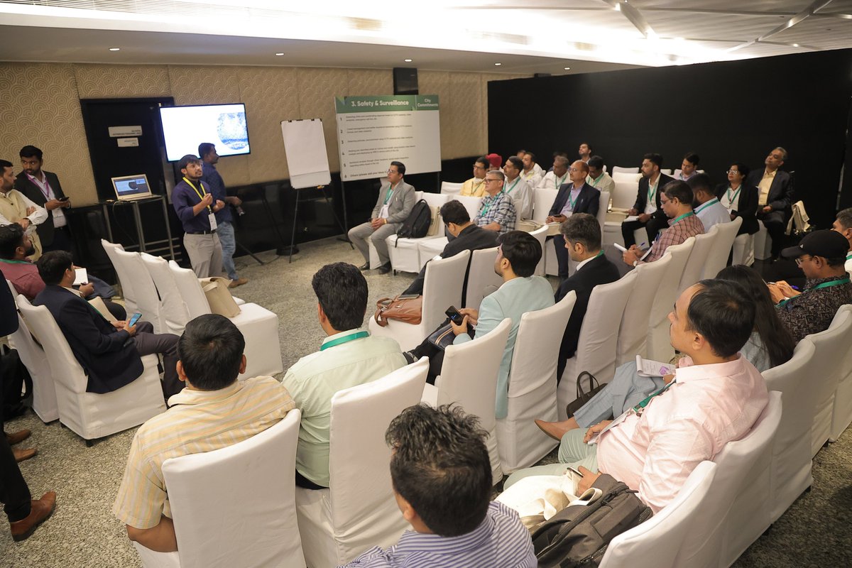 SmartCities_HUA's tweet image. During the Smart City CEOs conference, cities and experts conducted focus group discussions on how to leverage ICCCs across sectors of WASH, Mobility, Environment &amp;amp; Energy, eGov, Safety &amp;amp; Security, and Emergency Response.
#100ICCCs #LeveragingData #Technology #SmartCitiesMission