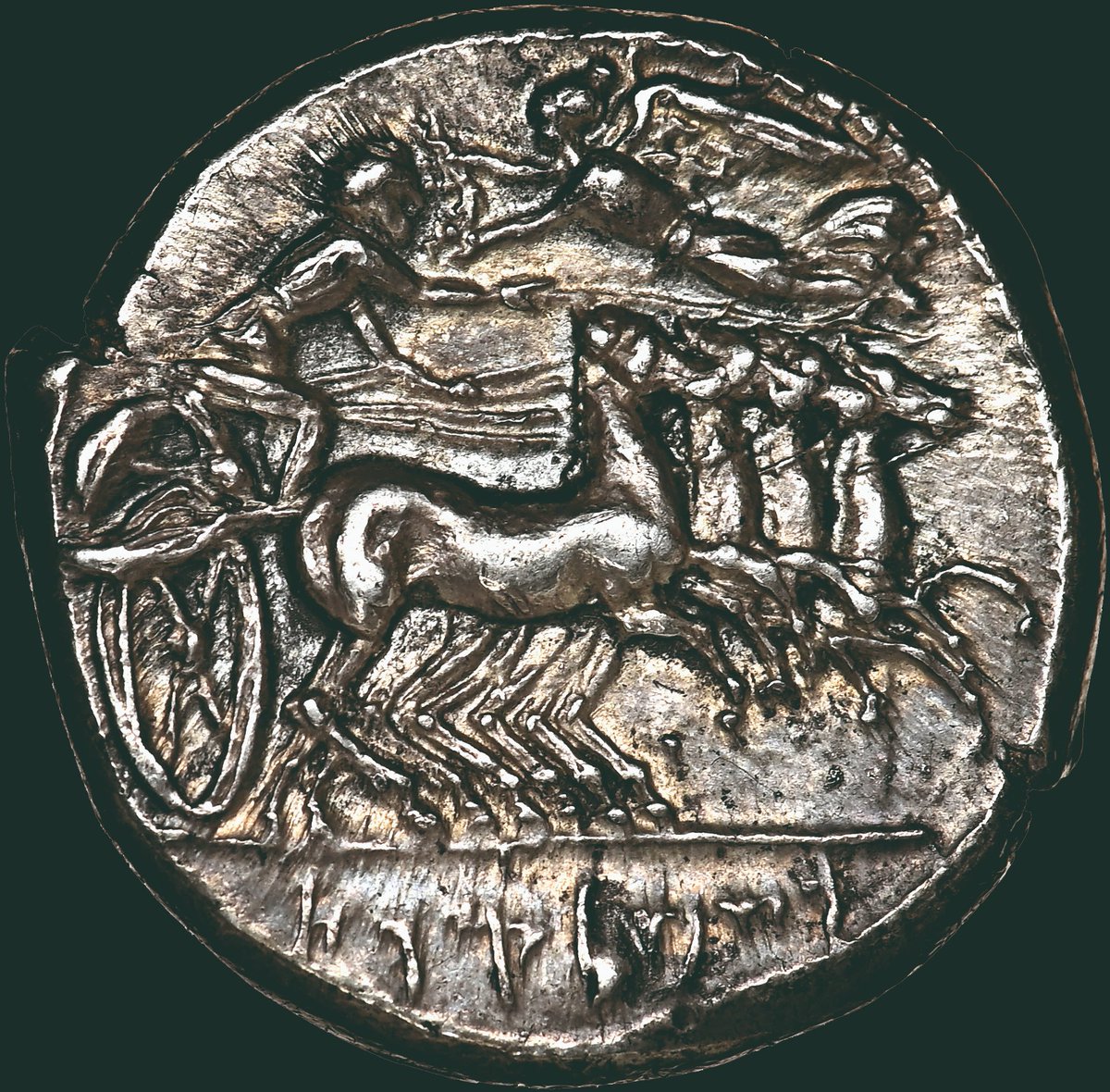 Lot 1 - Gadoury Coin Auction 15 OCT 2022
Tetradrachme, Siculo-Punic, 350-300 avant J.C., AG 17.13 g.

Conservation : NGC AU ★ 5/5, 5/5
Staring price: € 5000 
#greekcoins #greekcoin #ancientcoins #gadoury #silvercoin