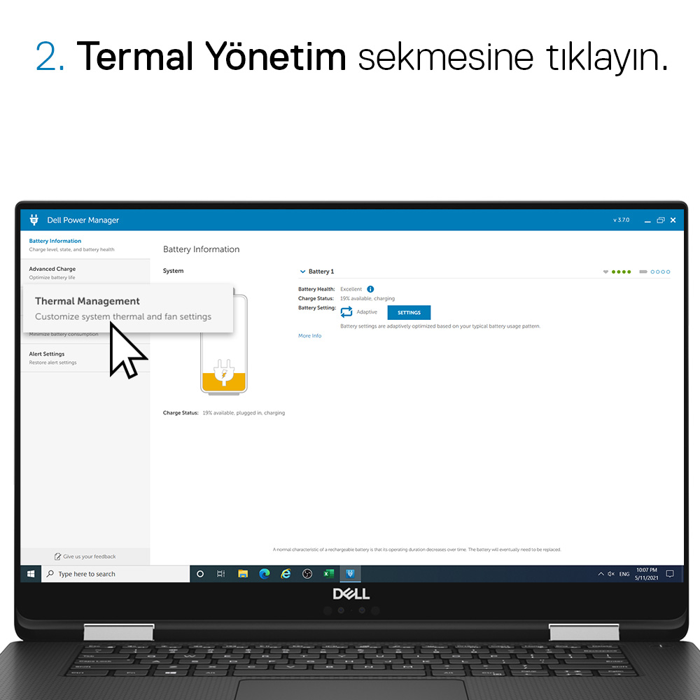 DellDestekPRO's tweet image. 🎮 Dizüstü bilgisayarınızı ne kadar zorlarsanız, o kadar ısınır.

🌡️ Isındıkça da sistem otomatik olarak ekran kartınızı yavaşlatır.

🔋 Dell Power Manager ile bunu kontrol edebilirsiniz!

Daha fazla bilgi edinin: 
➡️ dell.to/3yyhCdn ⬅️

 #Dellİpuçları #PowerManager
