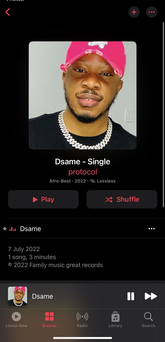 NaNer_Fareehert's tweet image. It&apos;s a new day guys and here one good music you shouldn&apos;t do without.

Kudos to @amprotocol1 for this jam💯❤️ 

Get Familiar Guys: linktr.ee/Amprotocol
#teamprotocol #dsamechallenge