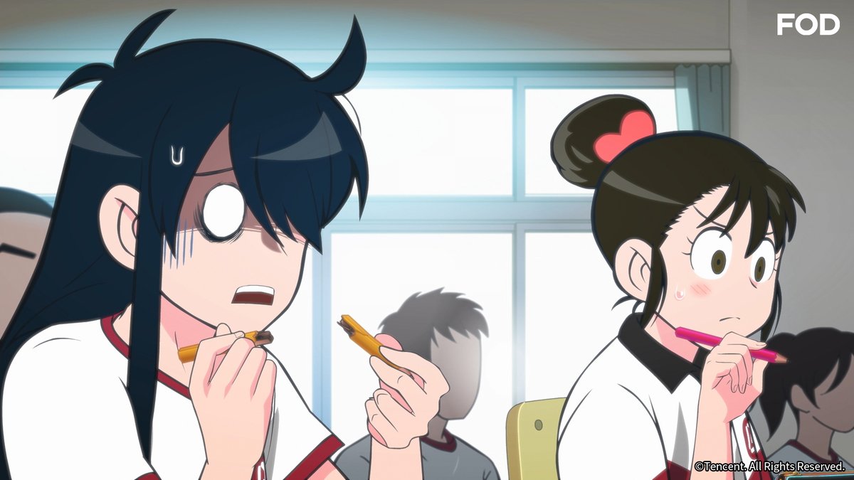fujitvplus's tweet photo. アニメ『#兄に付ける薬はない！5‐快把我哥帯走5‐』
#FODプレミアム でEPISODE12を配信開始！

「期末的試験」
今日は期末テスト。それぞれのテストが始まった📝

#FOD #見放題

#兄付 @anitsuke_info
#中村悠一 #雨宮天 #小野賢章 #花江夏樹

▼▼▼
https://t.co/SeVukzyRjv https://t.co/2M7KbsNFGJ