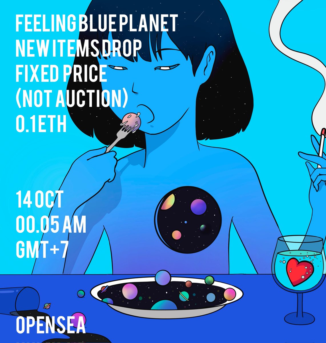 Lemonnerd0_0's tweet photo. GM 🔵💙🔷🟦❤️

Feeling Blue Planet collection
New items drop
in very soon

@opensea

pls stay tuned
#FeelingBluePlanet https://t.co/R9N3JJom2q