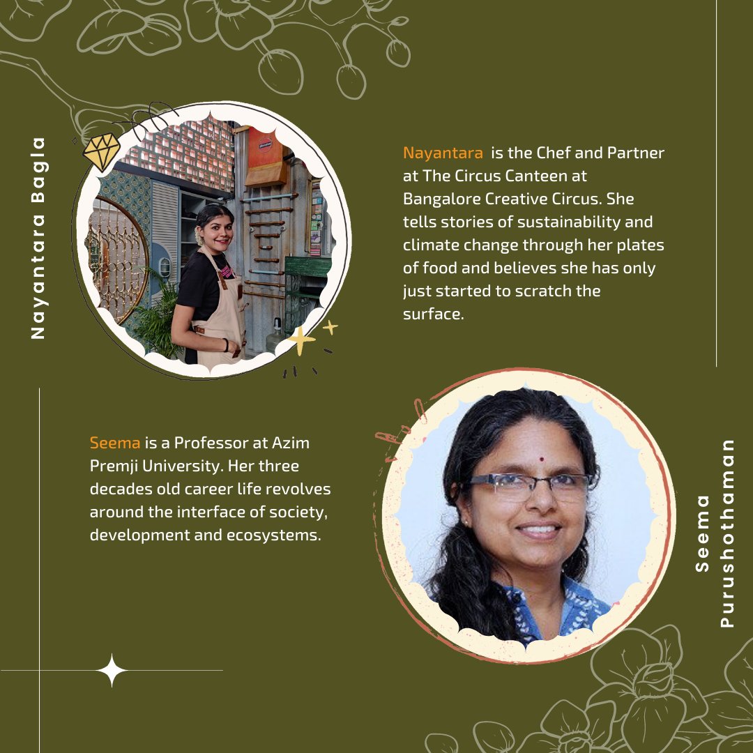 theechonetwork's tweet image. Join us for an interactive #filmscreening &amp;amp; panel discussion on 19th Oct at @NCBS_Bangalore 
Meet our esteemed #panelists &amp;amp; #speakers 

To register for free click here: echonetwork.pub/BuildingResili…

@hansikasingh @maybeEcosystems @WOTRIndia @BaglaNayantara @CEEWIndia @azimpremjiuniv