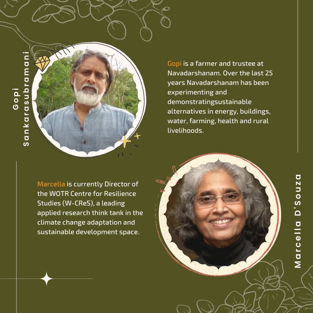 theechonetwork's tweet image. Join us for an interactive #filmscreening &amp;amp; panel discussion on 19th Oct at @NCBS_Bangalore 
Meet our esteemed #panelists &amp;amp; #speakers 

To register for free click here: echonetwork.pub/BuildingResili…

@hansikasingh @maybeEcosystems @WOTRIndia @BaglaNayantara @CEEWIndia @azimpremjiuniv