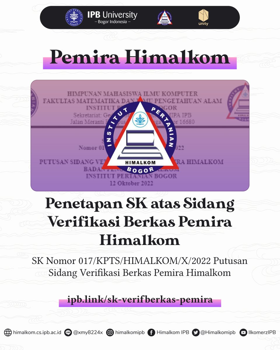 Himalkom IPB (@himalkomipb) on Twitter photo 