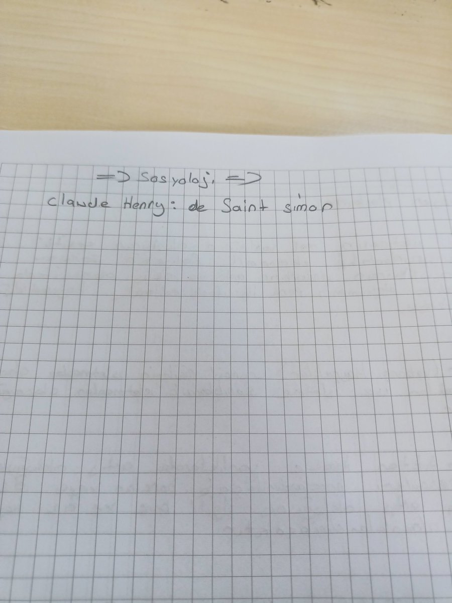 Arkadaşın 3 saatlik sosyoloji dersinde tuttuğu not