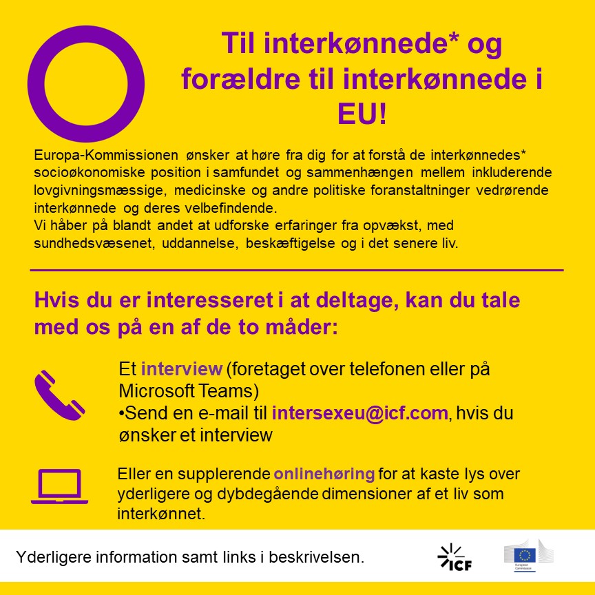 intersexdanmark's tweet photo. Email, intersexeu@icf.com
Link til Online Høring: https://t.co/tMp3qK8QGt

Mere info, gå til: (info på forsiden) https://t.co/8R588Tj5Ua 

#Danmark #europeancommission #rettigheder #ligestilling #Køn #interkøn #økonomi #politik #arbejde #uddannelse #medicin https://t.co/8fjYYaWDvr