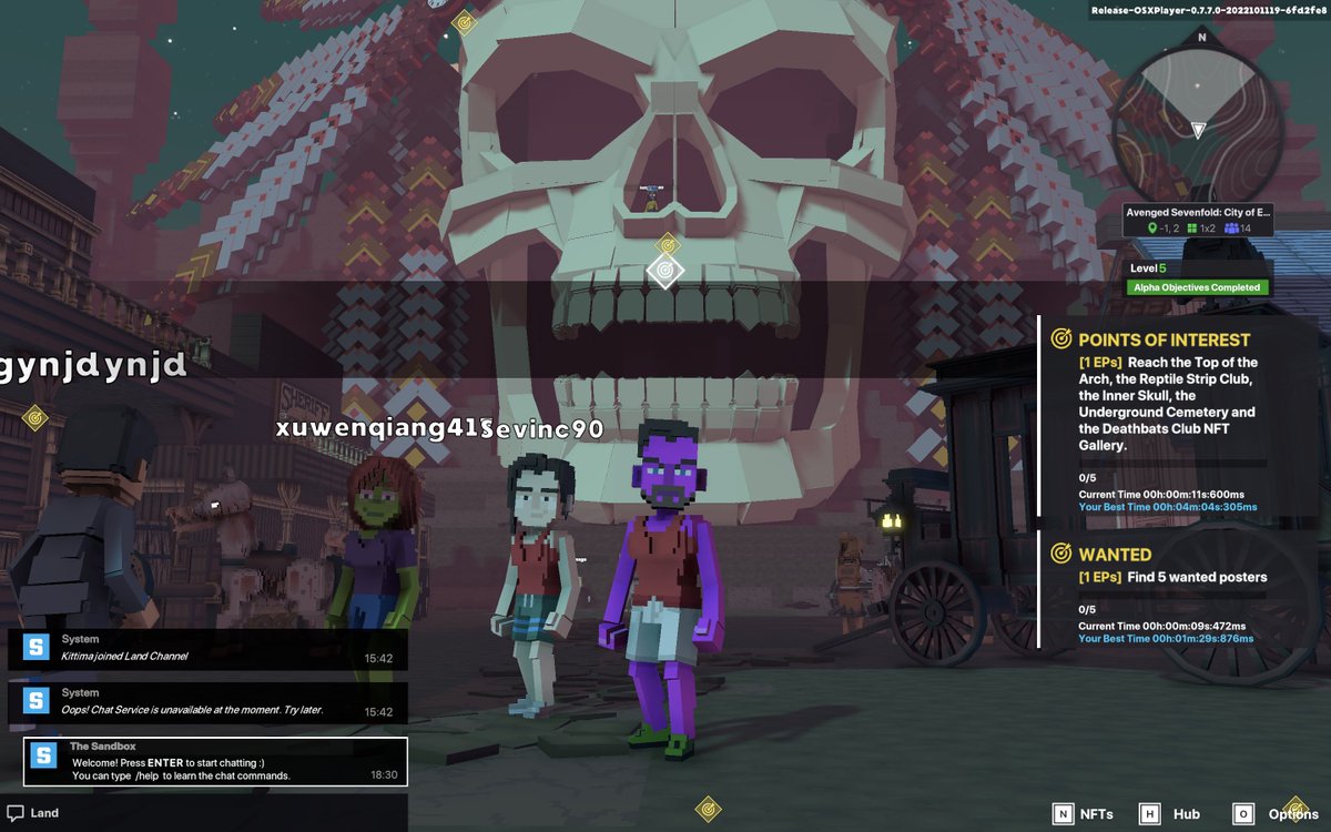 WhisperSky3's tweet photo. @TheSandboxGame @TheOfficialA7X I just participated in the Avenged Sevenfold Giveaway for a chance to win a Season 3 Alpha Pass! Check out my screenshot below! 👇 https://t.co/iT1MzyV81N