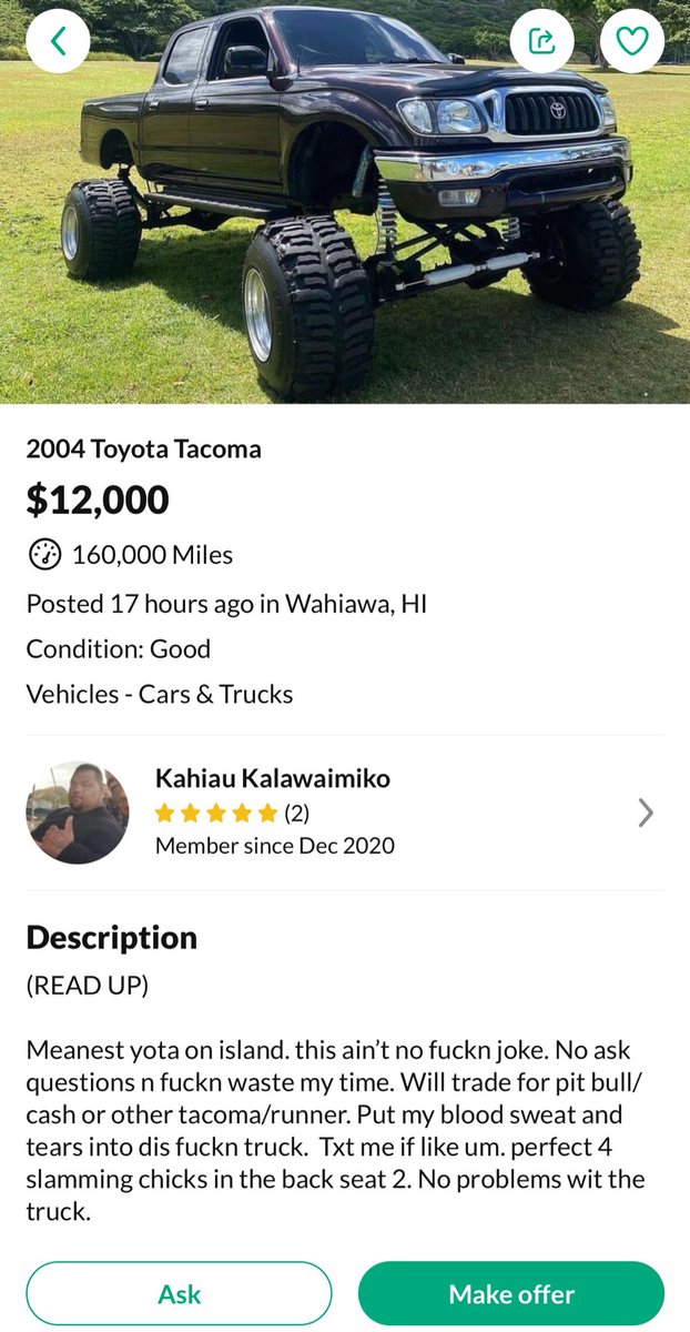 la_borinquenaa's tweet photo. yoooo 😭 not my bf friend seeing this when car hunting https://t.co/UY6LUCpdlA