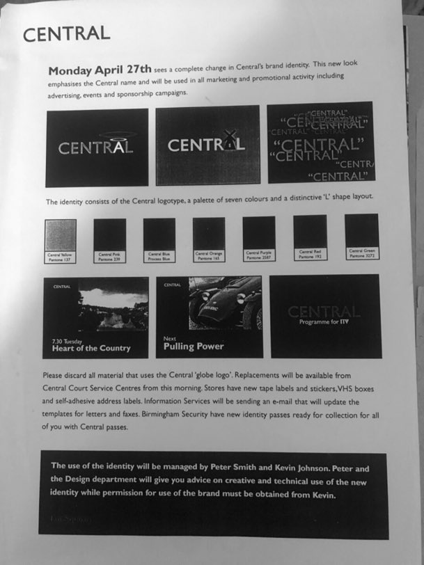 TVLivePlus's tweet photo. A new look for Central in 1998… https://t.co/9LqNbnieC5