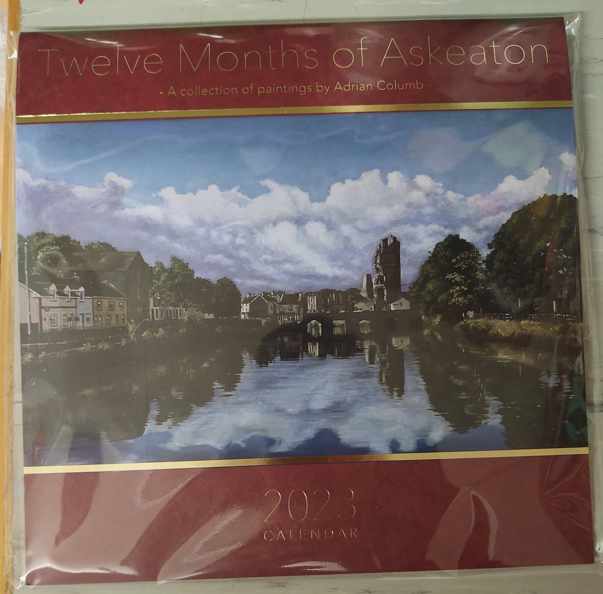AskeatonNS's tweet photo. 📢!!ON SALE!!📢 Bespoke Local Calendar beautifully created and designed by local artist Adrian Columb. All proceeds are being donated to @askeatonsns and @CMhuireAskeaton Now on sale in the school for €15 please support. The perfect Christmas 🎁 @AskeatonGaa @askeatonafc20 https://t.co/lcVbdRmWIr