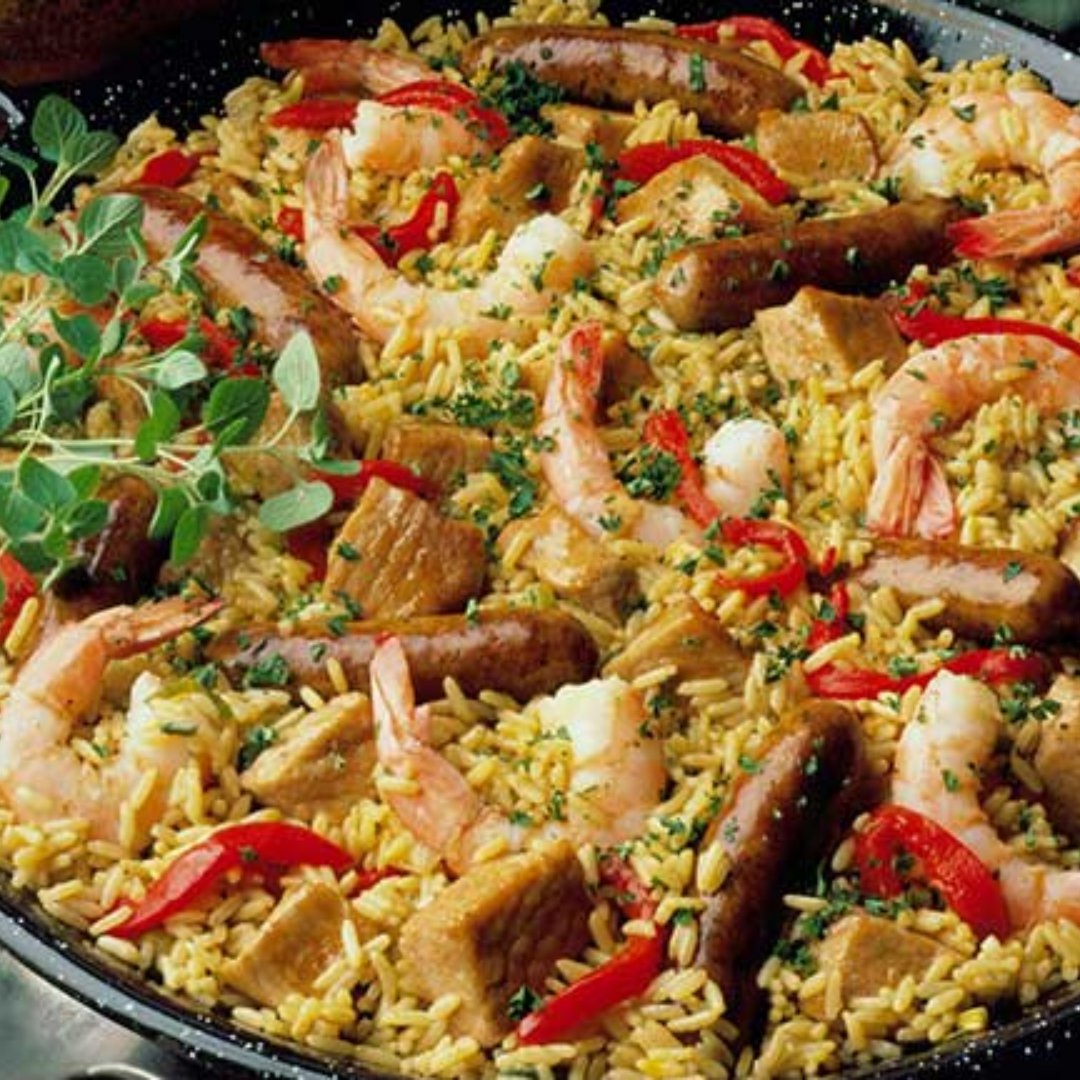 This is a must! Prepare Paella on #NationalSeafoodMonth 🥘

Find your recipe here: shopassociated.com/recipes/recipe…

*Courtesy of National Pork Board