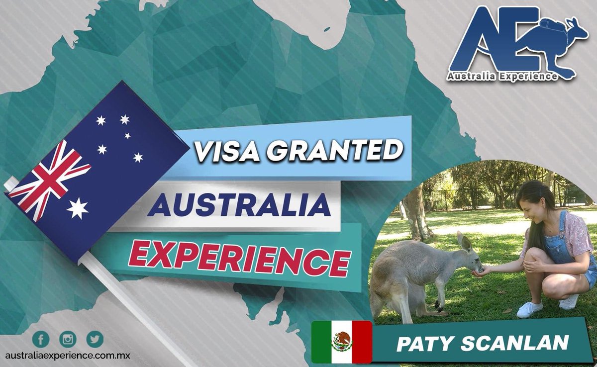 AustraliaExperi's tweet photo. ¡Felicidades Paty!

¡#485VISA GRANTED!

¡Haz logrado un paso muy importante en tu camino a residencia permanente en Australia. El tiempo invertido en tus estudios ha dado frutos. 🎉 https://t.co/aTlSQUu2yD