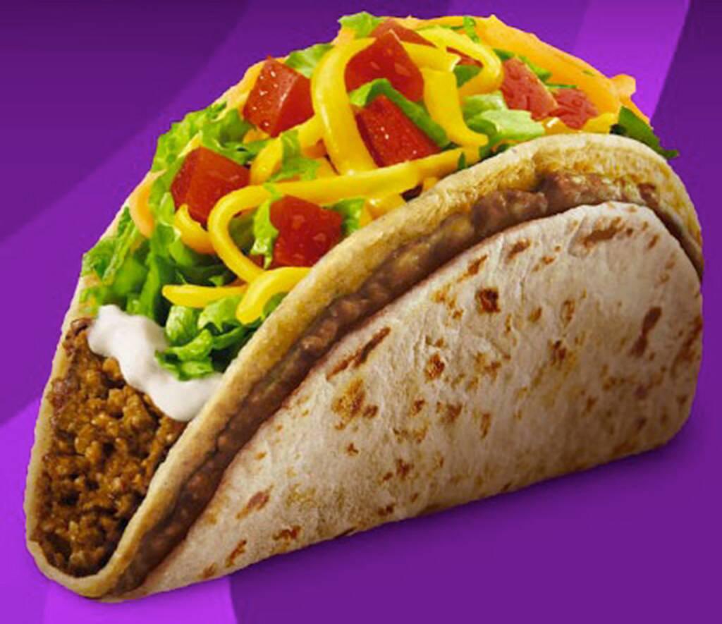 kwert's tweet photo. @tacobell Hey @tacobell while we’re at it: you still carry all the ingredients for a double decker taco supreme, but every employee I ask refuses to make me one. Y’all need to get it together over there and let us have the double decker back. Thanks. https://t.co/fWJ3Gm3y1A