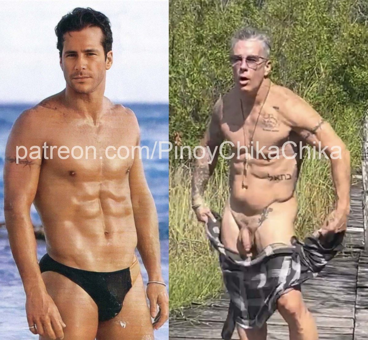 Then and now: Fernando Carrillo at the height of his popularity, on the pag...