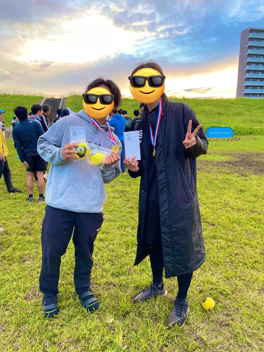 ballsports_club's tweet photo. 第8回全日本ラウンドネット大会アマチュア部門にて2ペア初出場し、優勝&amp;4位という結果で終われました！🎉

次はアドバンス部門で挑戦したい！！🏃‍♂️
ありがとうございました！
＃ラウンドネット
＃同好会
＃尚美
#spikeball https://t.co/NIXL3iuTEg