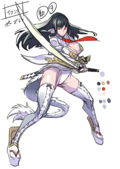 イナンナのラフを貼ってゆくよ 