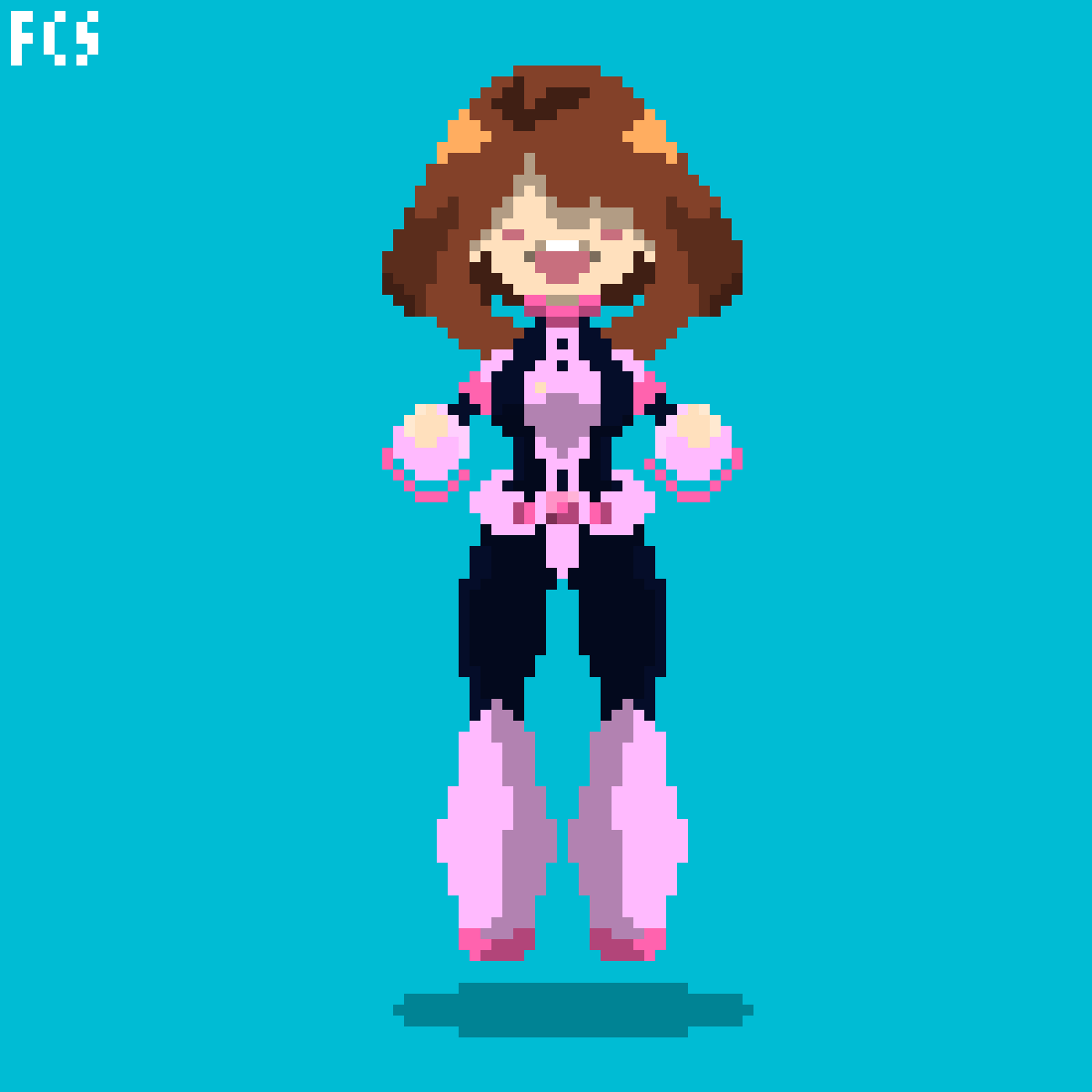PeeledVersion's tweet photo. #gravity for @Pixel_Dailies 

Uraraka Ochaco (Uravity) from #MyHeroAcademia 

#pixel_dailies  | #MyHeroAcademias6 | #Fanarts | #anime | #uraraka | #ArtistOnTwitter | #artph https://t.co/uyKFCTIrAs