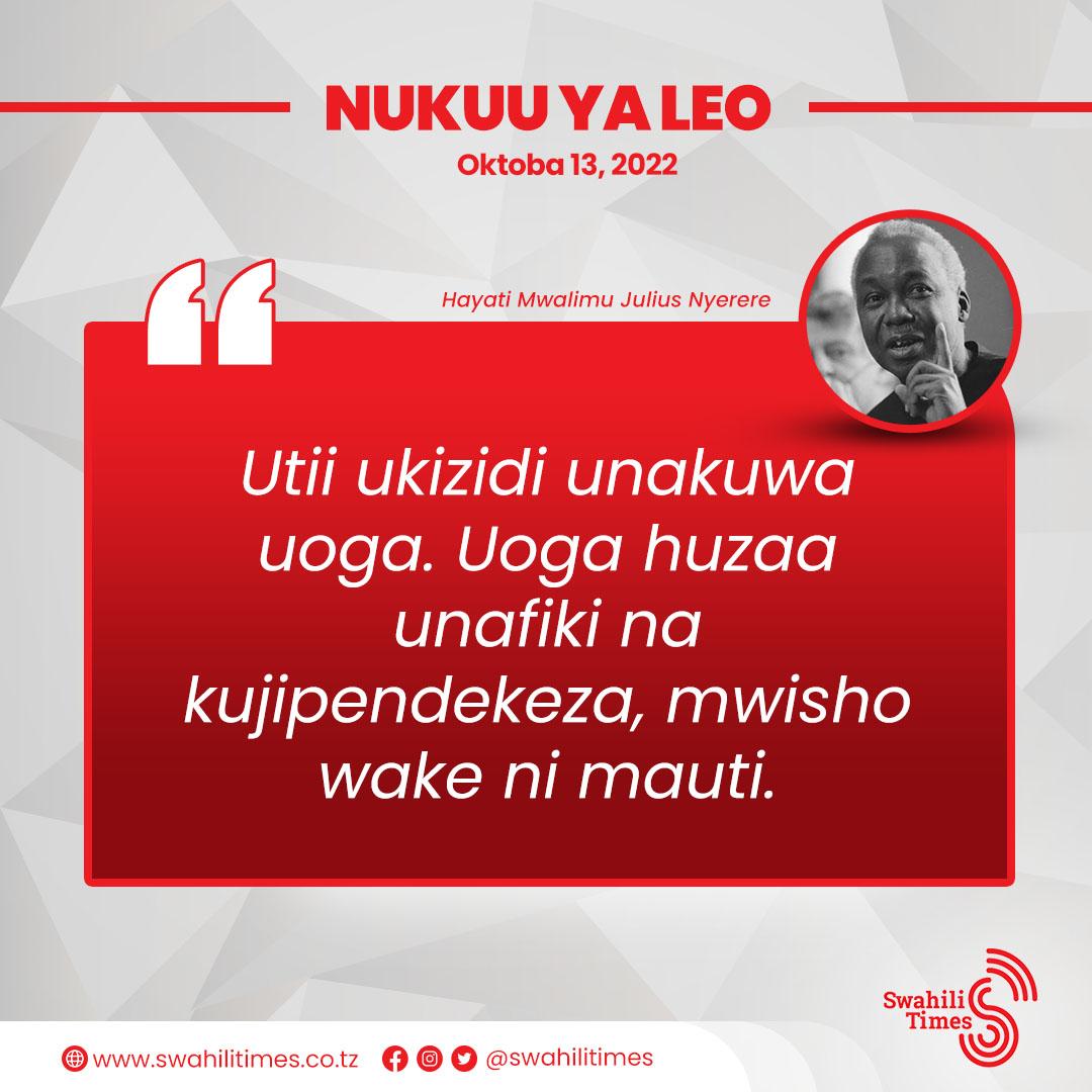 swahilitimes's tweet photo. #NukuuyaLeo https://t.co/4IETI9ZFI5