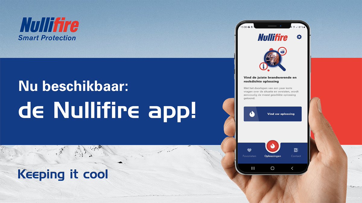 🔥Nu beschikbaar: de Nullifire app! hubs.li/Q01prwNm0🔥

Zoek op basis van constructie, brandwerendheid of product en vind snel de juiste brandwerende gecertificeerde oplossing.