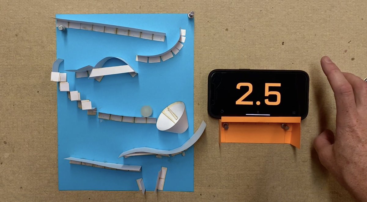 Love this @ExploElevate video - #edchat #maker #spatial #marblerun #cutpaper #studentengagement 
 
Join EXPLO’s Marble Run Challenge! elevate.explo.org/join-explos-ma…