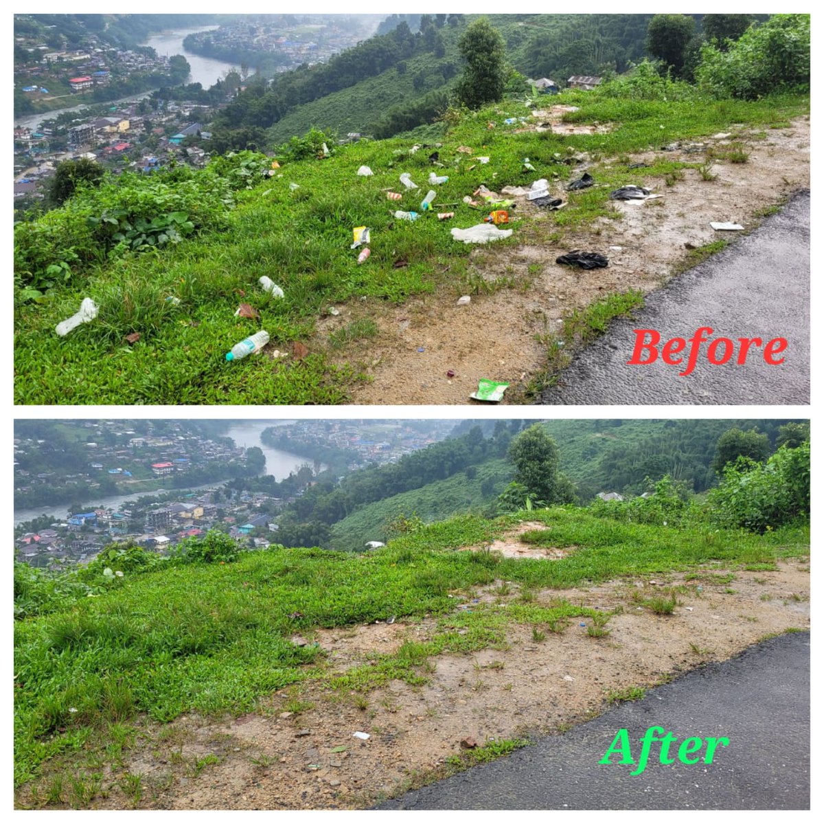 MYBharatHQ's tweet photo. Northeast India joins the #SwachhBharat2022 campaign. @AlongNyk, Arunachal Pradesh in full swing take part in Clean India Drive.
#CleanIndia2 https://t.co/MDIAQMf0mY