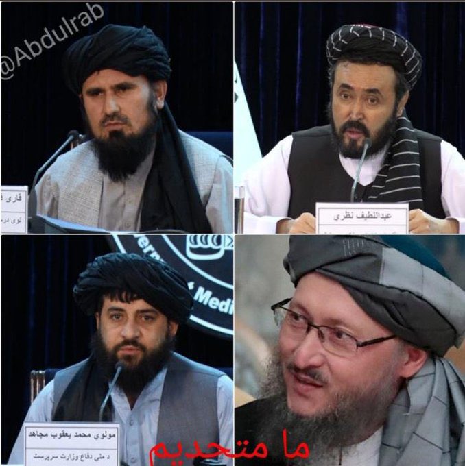 MhalimOmari1's tweet photo. هزاره، تاجک، ازبک و پشتون همه با هم متحد و یک ملت هستیم. 
دشمنان ما این حالت را ماتم بگیرند، ما هرگز تفرقه نمی پذیریم. 

#UnitedAfghanistan https://t.co/qlWV9aTfwl https://t.co/olP7Z1l3XJ