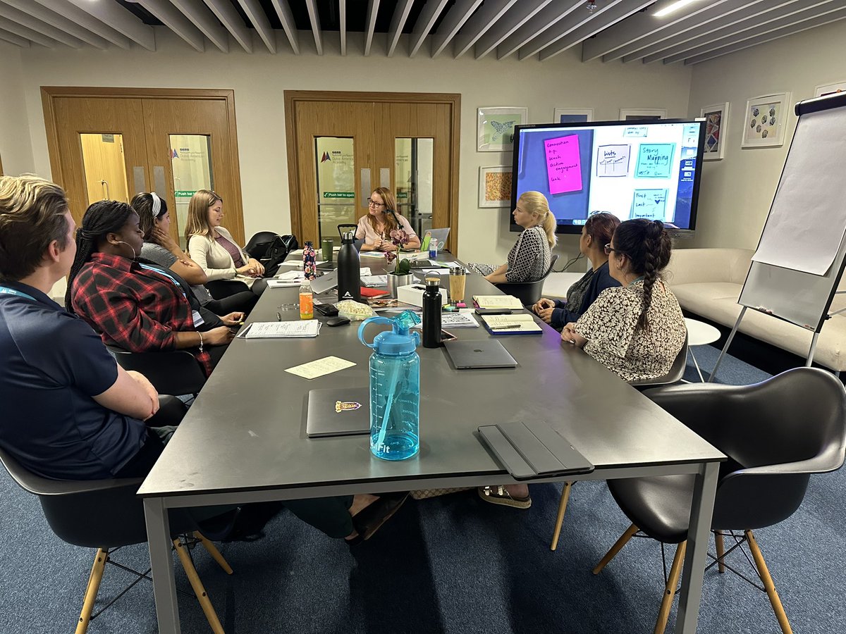 Powerful PD today for our English teachers eclipsed academics to show how we can support students’ well-being through writing. #LearningatDAA #ProfessionalDevelopment <a href="/gems_daa/">GEMS DAA</a>