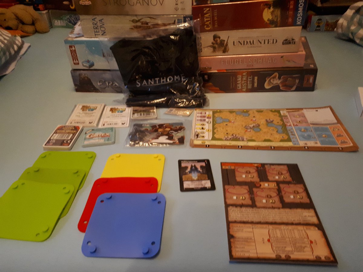 Bevor ich es vergesse, auch ich habe etwas auf der <a href="/SPIEL_Messe/">SPIEL@Essen - #SPIEL24</a> geshoppt, aber nur ein bisschen 😊.