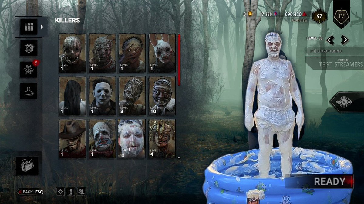AplatypussTV's tweet photo. DUDE new Dead By Daylight leak holy shit, halloween much? #dbd #deadbydaylight https://t.co/u4hLSnRMP0