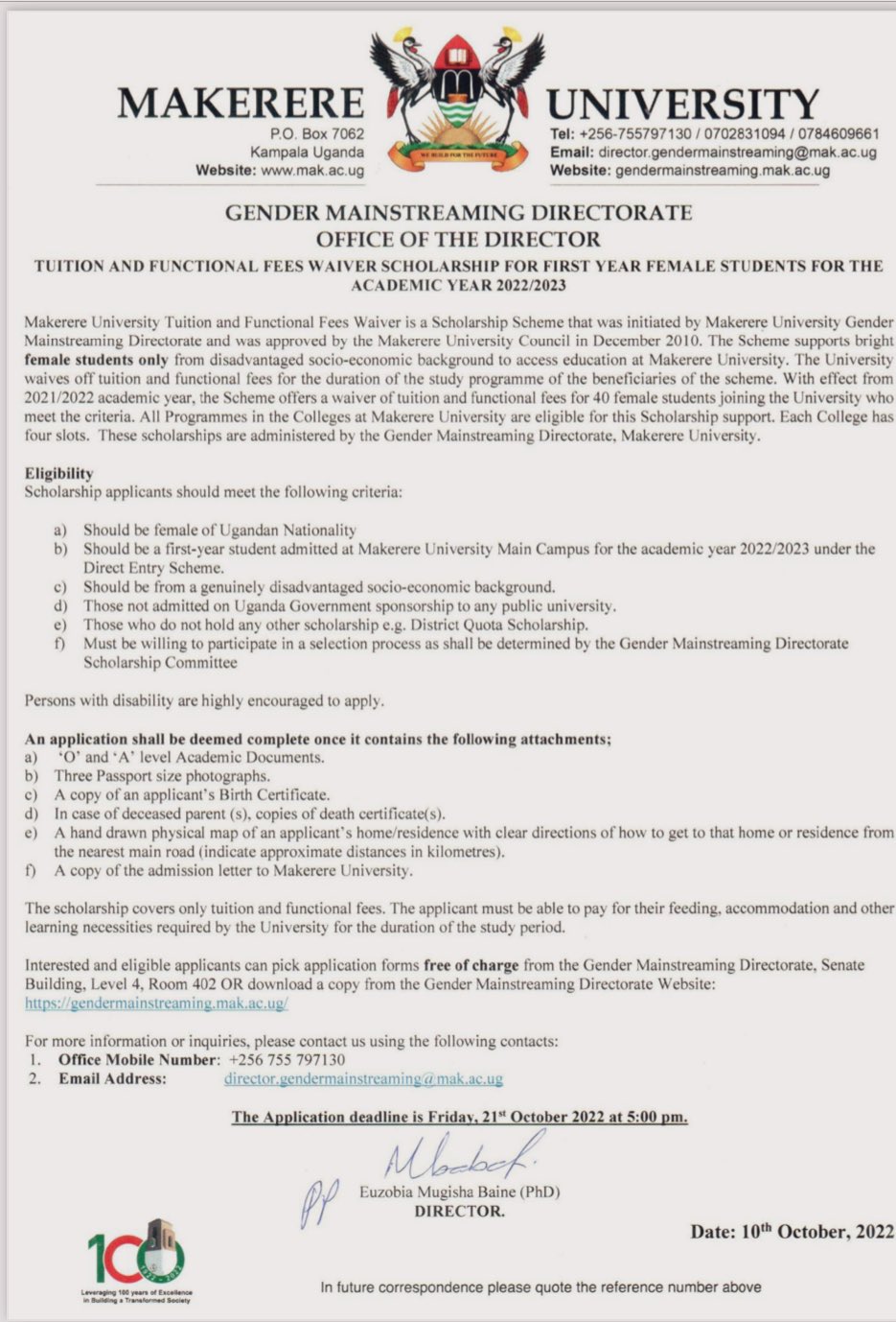 Dead Parent Scholarship2