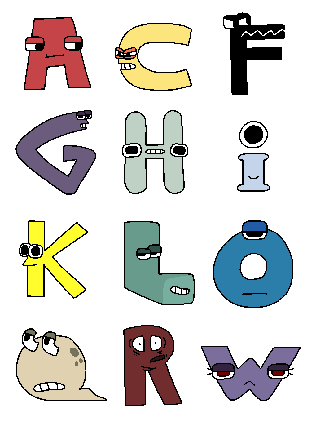 Cry About It Alphabet Lore GIF - Cry About It Alphabet Lore