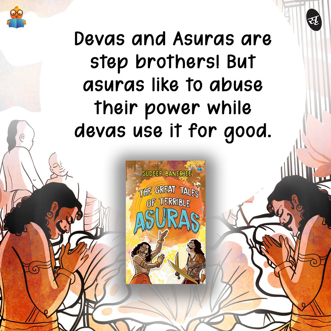 Devas and Asuras are step brothers! But asuras like to abuse their power while devas use it for good.

The terrible Asuras are pretty notorious and have decided to spread chaos across the world. Read how the Devas defeat them and keep us safe.

Get your copy now
.
#books #devas