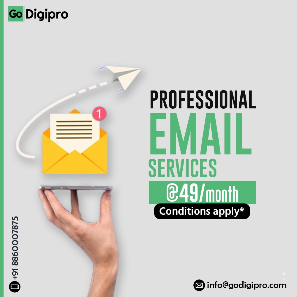 Go_Digipro's tweet photo. Get your hands on the most low-cost and effective #emailservices only from #GoDigipro!
#digitalmarketing #emailmarketing #email #business #targetaudience #GoDigital #digitalmarketingagency #digitalagency #digitalmarketingcompany #onlinemarketing #onlinemarketingcompany #digital https://t.co/O1ljjGezVv