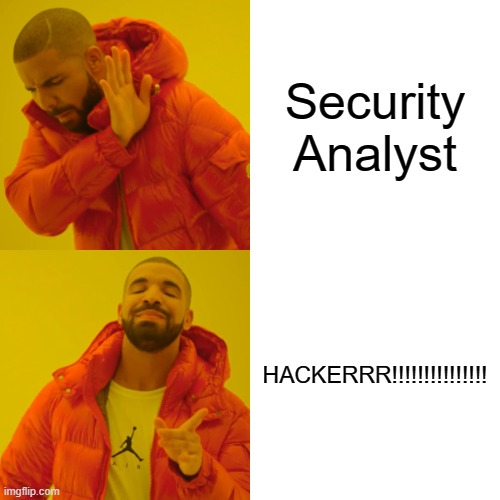 lumiversesolu's tweet photo. What do you think?😂😂
Follow Lumiverse Solutions for more posts like this.
#computer #computersecurity #cybersecurity #cloudsecurity #informationsecurity #infosec #hacking #cyberjacking #cryptography #thursdaymeme #ethicalhacking #hacking #coding #developer #dev #webdevelopment https://t.co/bZYHkb7HIm