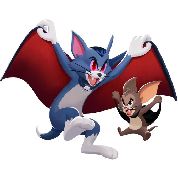 anyways i love vampire tom and jerry they look amazing- 