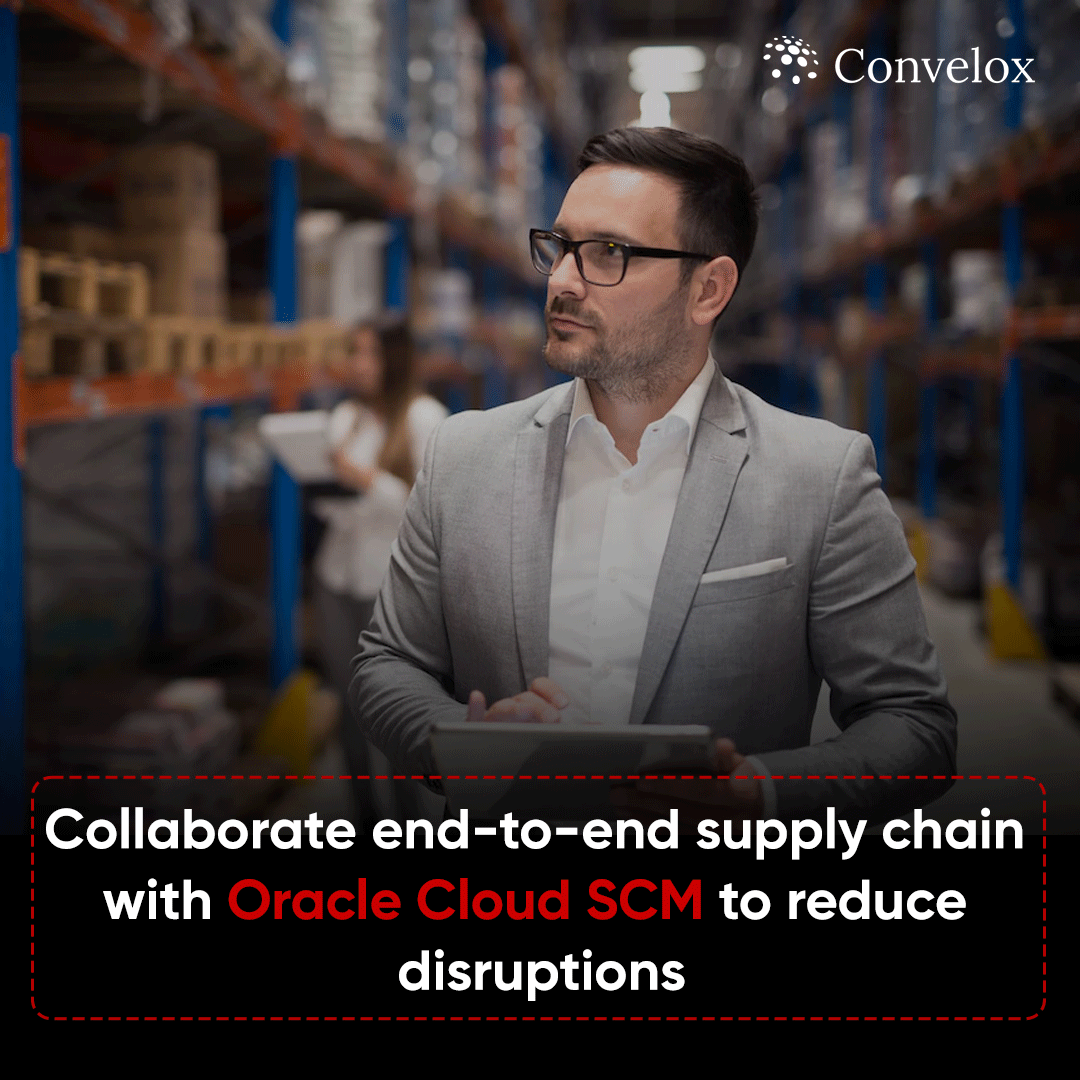 conveloxcloud's tweet image. #CloudSCM allows everyone to communicate quickly and effectively for faster problem-solving, no matter where they’re located or where they fit into the chain.

To know more: convelox.com

#Convelox #ConveloxForCloud #Oracle #OracleSCM #SupplyChainManagement #Cloud