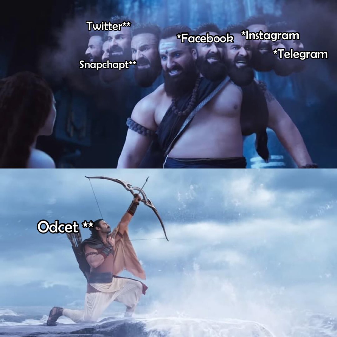 Odcet_India's tweet photo. Choostharu gaa Ikaa... Eee Odcet aadinche aata
(Self Elevation)
#odcet #odcetpost #happyodcet #funnymemestelugu #memestelugu #latestsocialmediaapp #odcettelugu #indianappodcet #ODCETINDIA https://t.co/hbm4kbNMEK