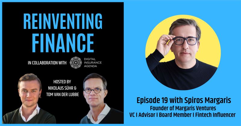 The #Reinventing Finance #Podcast #Episode 19 with #SpirosMargaris youtube.com/watch?v=a8Xeg6… #fintech #insurtech #insurance #VC @nikisuehr @tomvanderlubbe