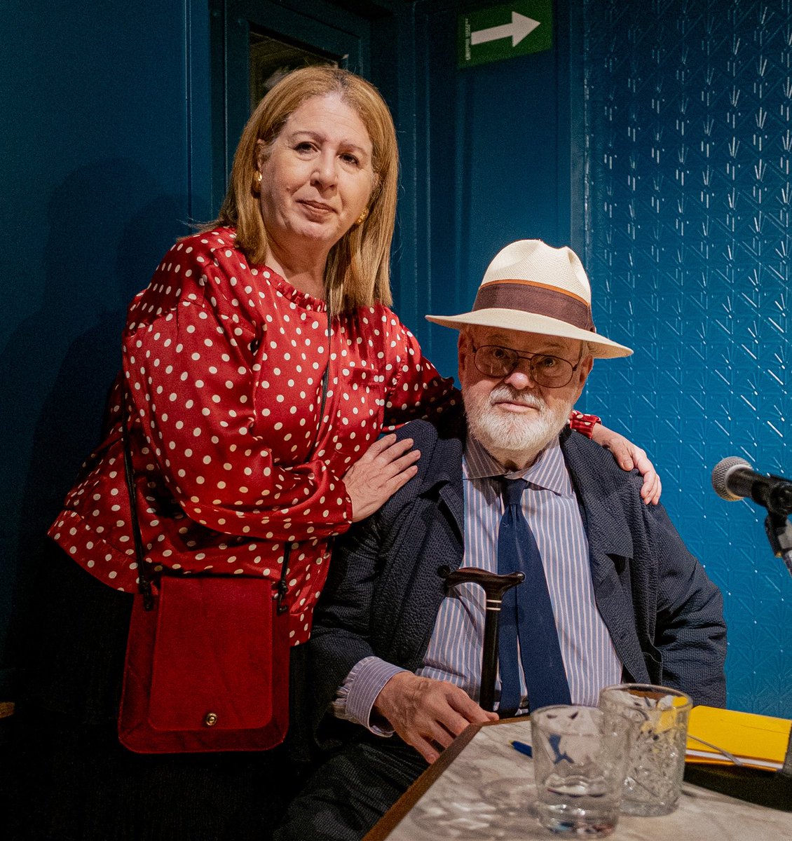 Cazadores del país perdido: <a href="/MilagrosSocorro/">Milagros Socorro</a> y Ben Amí Fihman en el bautizo de Caza Mayor <a href="/DemipageEdit/">Demipage Editorial</a>