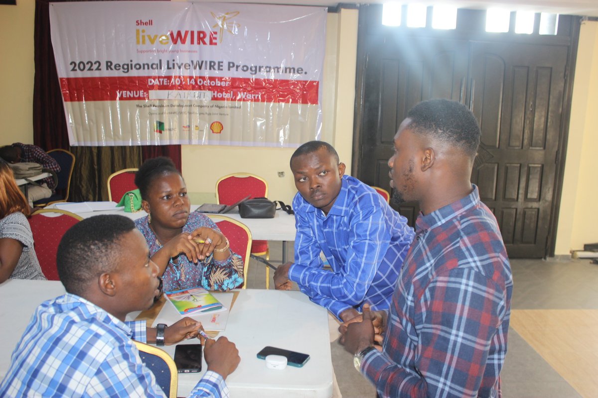 NEOKECCI's tweet photo. Fine-tuning plans for pitching events holding today in the city of Warri as part of the ongoing #Shell #LiveWIRE Nigeria Programme 2022.
#slwnigeria2022 #slwnigeria #livewirenigeria2022 #TopTenInnovators #livewirenigeria #shelllivewirenigeria #shelllivewire #ShellLiveWIRE https://t.co/UObBrHHWap