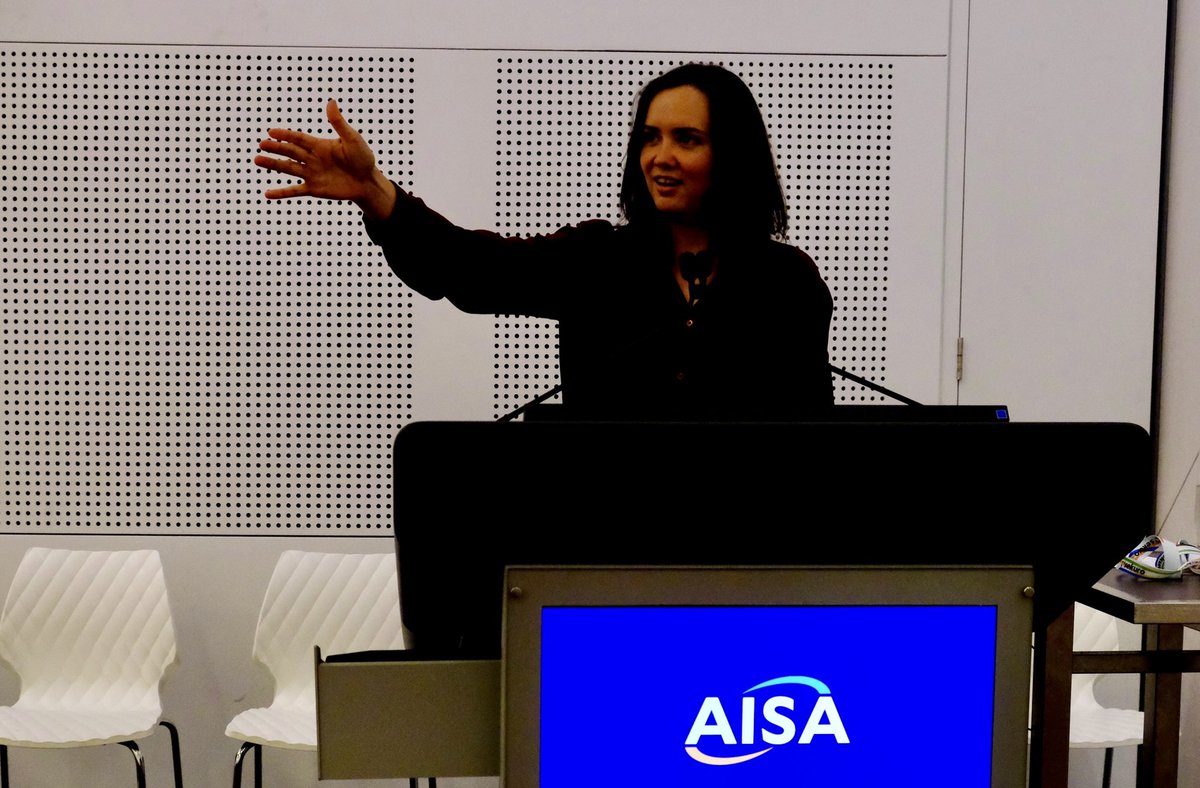 CyberCX's tweet photo. “Addressing the rocketing cyber skills shortage calls for closer, deeper partnerships between industry, government, and established training pathways” - @MeganLLane on the challenges ahead for the sector at #CyberCon2022 https://t.co/LviDU4D5Xz