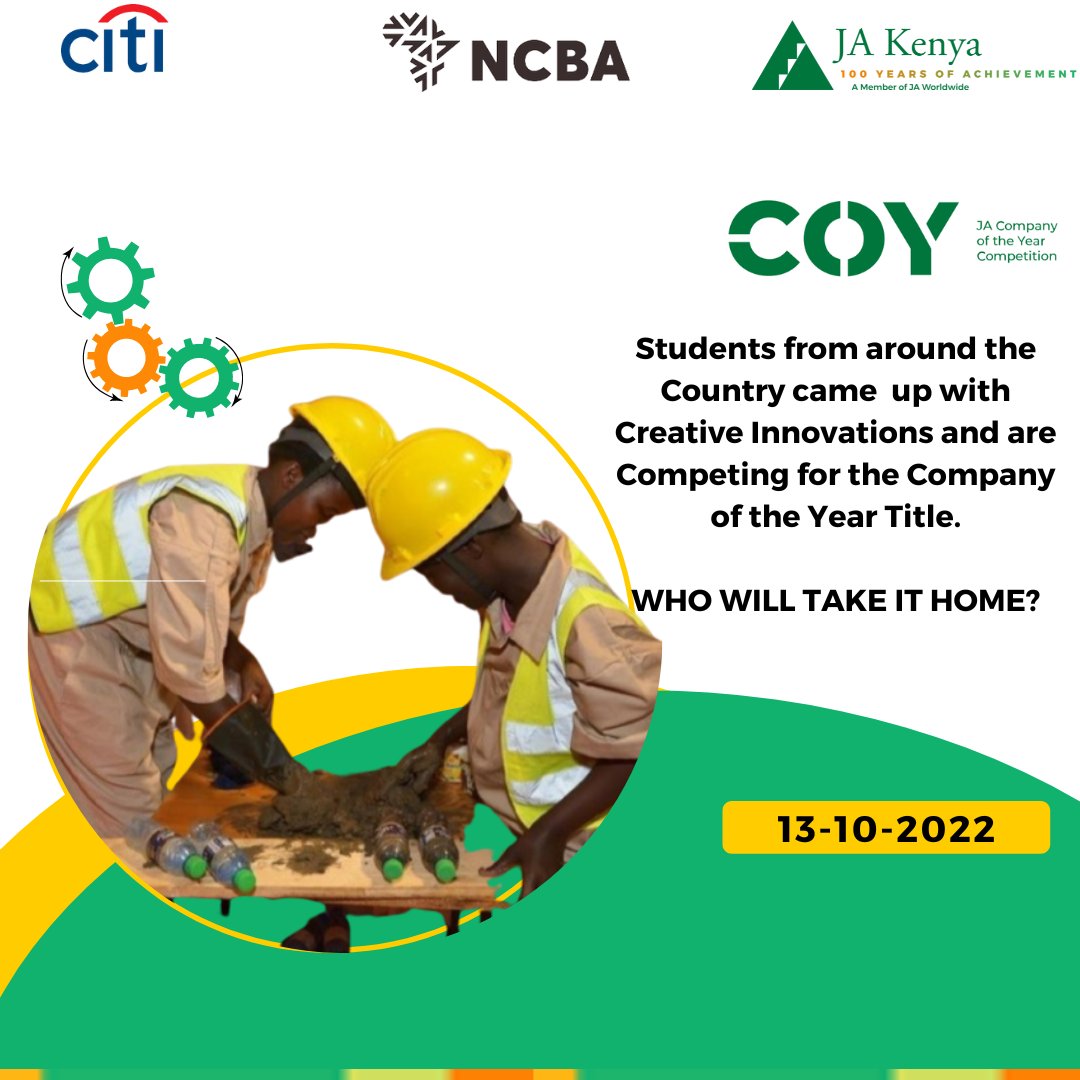 PropesaTv's tweet photo. The National Company of the Year Competition is underway and our Top 5 Innovative Teams are ready to compete for the title of #NCOY22

Who will it be? follow @JAKenya_org for updates https://t.co/epxBSG4QwI