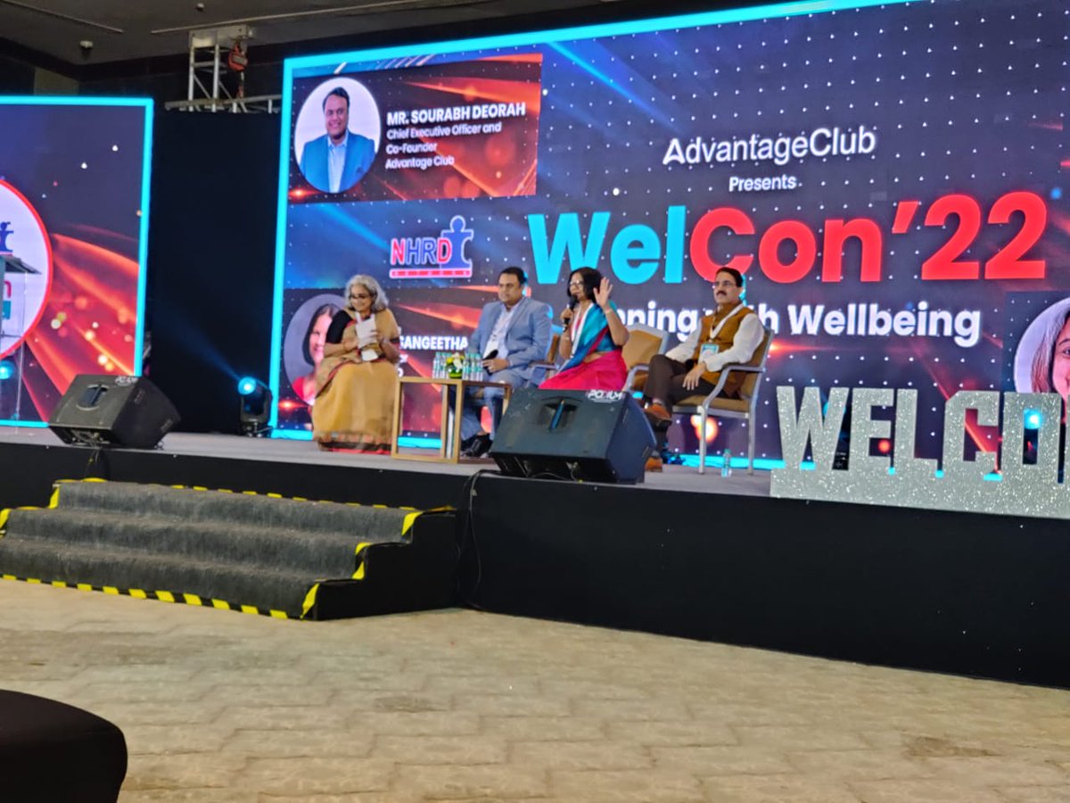 Mohan932001's tweet photo. Awaited Discussion started with the panelists Mr.Sourabh Deorah, Mr.Prem singh, Ms. Gangapriya chakraverti and Dr. Sangeetha.
#Welcon22 @NhrdChennai https://t.co/16Egdpsdhn