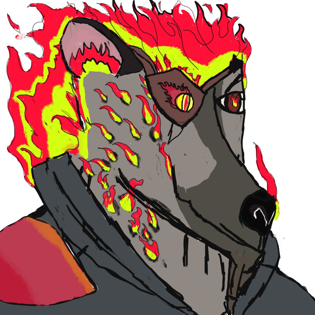 day 12 of #surprisestabtober was done in a rush but Kineticit Gnash