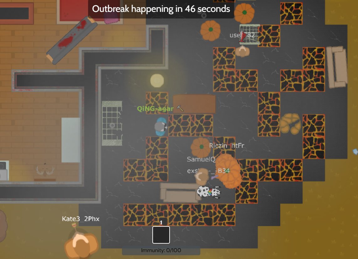 Braainsio's tweet photo. https://t.co/EUhxo8sN1c Halloween update has dropped!

Explore the new map and visual effects built by our devs and artists! 

The apocalypse just got taken to a whole other level 🚀
#NFTCommunity #NFTs #Web3Gaming #Play2Earn #gamedevs https://t.co/lTQcwDZahc