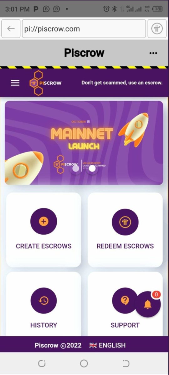 USA87500790's tweet photo. UPDATE! 🔥 One of great utility in Pi-ecosystem will officially go live on 15th Oct, 2022

Pi Escrow is built on the Pi Blockchain for secure and trusted P2P exchange of Pi for value.  Visit via Pi browser

Interesting days ahead

#Pipayments #Pioneers https://t.co/LKJvoHw3Mf