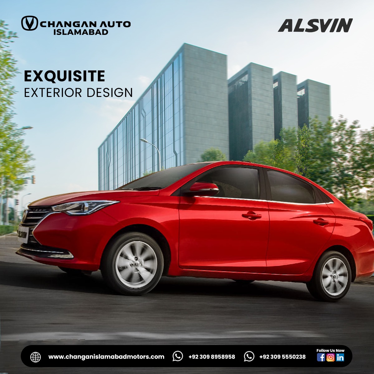 Changan_Isb's tweet photo. Sized just right both from inside and the outside for comfortable, and practical daily use. 
For Booking Details Catch us at:
0309-8958958 / 0309-5550238
#alsvin #DriveYourDreams #KeepYourDreamsAlive #changanauto #ChanganPakistan https://t.co/BocLZNT2n2