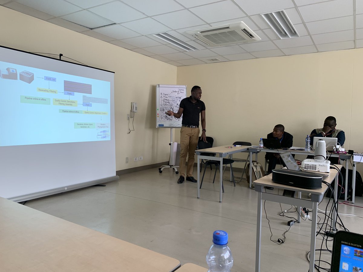 Jean Claude Makangara (@jcmakson) on Twitter photo We had the opportunity to share knowledge with #PostDocs during the #KINSHASA #IBROClass2022 The participants was initiated to #NGS <a href="/labgenpath/">Pathogen Genomic Lab - INRB</a> <a href="/PlacideMbala/">Placide Mbala</a> <a href="/desiretshala/">desiretshala</a> @gracemashala <a href="/lokilo_emmanuel/">Emmanuel Lokilo</a> We had the opportunity to share knowledge with #PostDocs during the #KINSHASA #IBROClass2022 The participants was initiated to #NGS <a href="/labgenpath/">Pathogen Genomic Lab - INRB</a> <a href="/PlacideMbala/">Placide Mbala</a> <a href="/desiretshala/">desiretshala</a> @gracemashala <a href="/lokilo_emmanuel/">Emmanuel Lokilo</a>